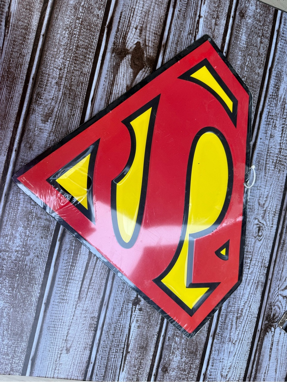 Superhero Shield Wall Decor - Metal
